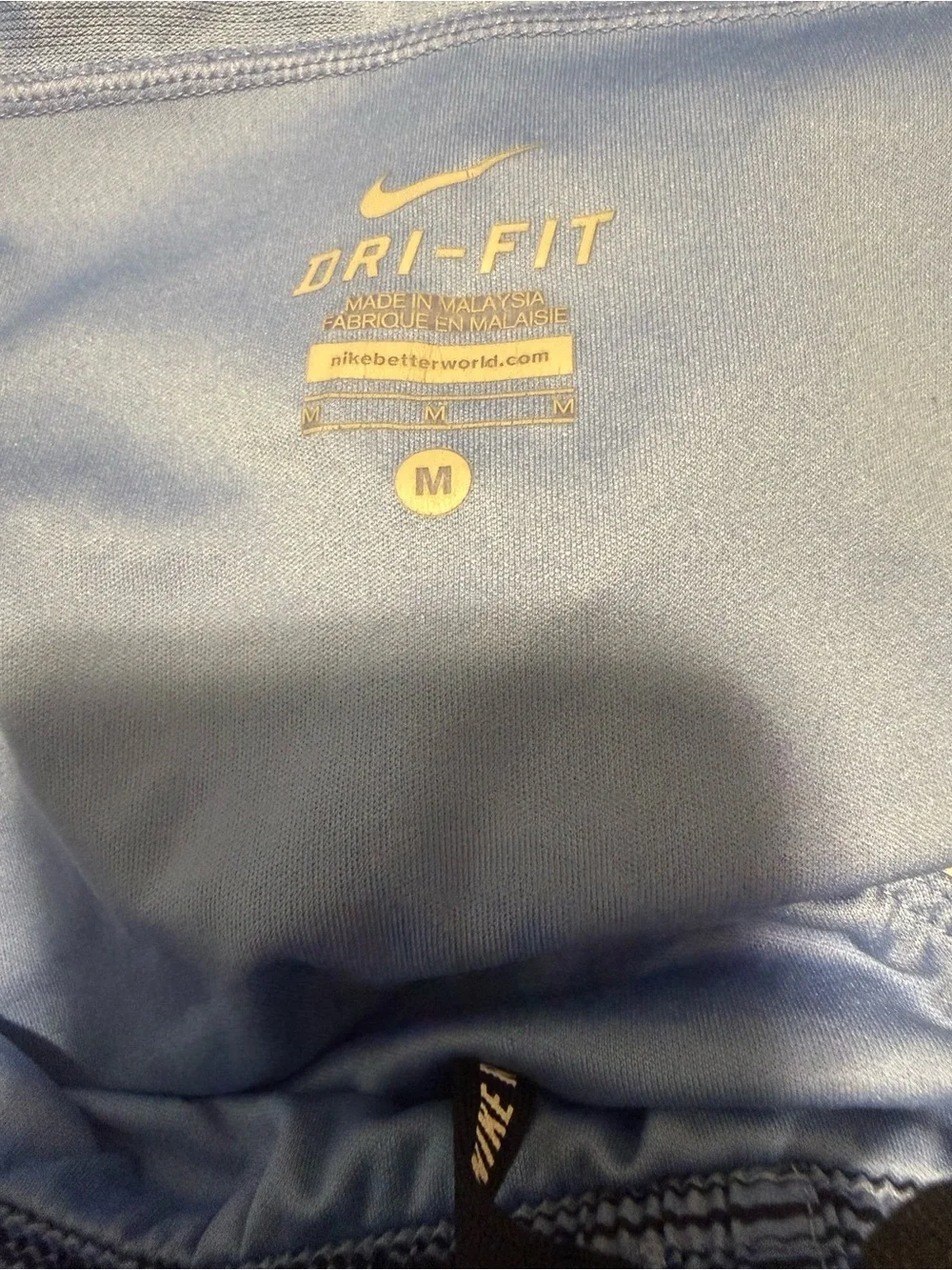 Nike‎ Women's Blue Striped Swim Shorts Size M #112